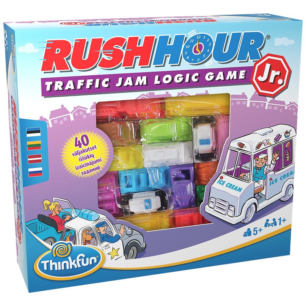 ThinkFun lauamäng Rush Hour Jr / Tipptund Juunior цена и информация | Lauamängud ja mõistatused | kaup24.ee