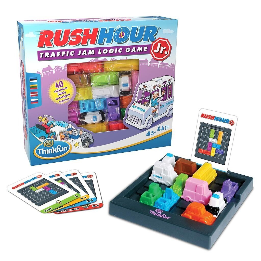 ThinkFun lauamäng Rush Hour Jr / Tipptund Juunior цена и информация | Lauamängud ja mõistatused | kaup24.ee