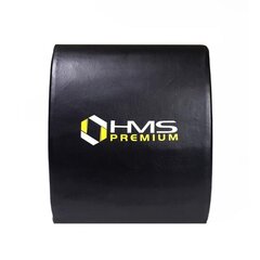 Kokkupandav jõusaalimatt HMS YM09, 710x300mm, must цена и информация | Коврики для йоги, фитнеса | kaup24.ee