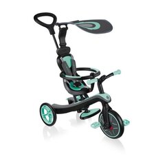 Kolmerattaline 4in1 Globber Explorer Trike Mint, must/sinine цена и информация | Трехколесные велосипеды | kaup24.ee