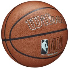 Korvpallipall Wilson NBA Forge Plus Eco Ball WZ2010901XB, suurus 7 цена и информация | Баскетбольные мячи | kaup24.ee