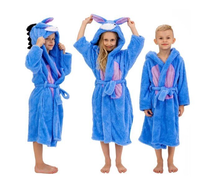Hommikumantel lastele eesel hind ja info | Tüdrukute hommikumantlid ja pidžaamad | kaup24.ee