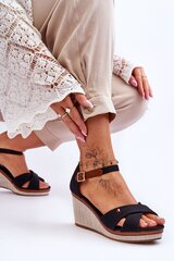 Naiste sandaalid Veenus 2541321, mustad hind ja info | Naiste sandaalid | kaup24.ee