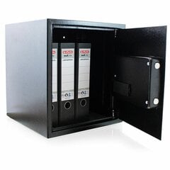 Elektrooniline seif, 360 mm x 400 mm x 360 mm, must hind ja info | Seifid | kaup24.ee