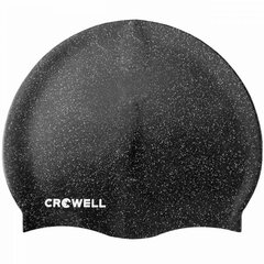 Ujumismüts Crowell Recycling Pearl, must hind ja info | Ujumismütsid | kaup24.ee