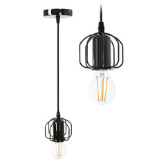 Rippuv laelamp Loft Black Shine App595-1CP цена и информация | Люстры | kaup24.ee