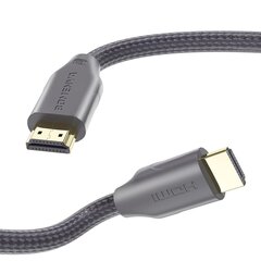 Высокоскоростной HDMI кабель BOMENYA, 8K, 10M, 48Gbps, серый цена и информация | Кабели и провода | kaup24.ee