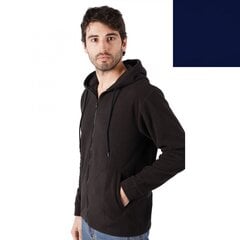 Kapuutsiga fliisjakk meestele Polar Fleece, Blue Navy цена и информация | Мужские толстовки | kaup24.ee