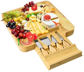Бамбуковая доска для закусок - Estera цена и информация | Столовые и кухонные приборы | kaup24.ee