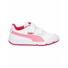 Spordijalatsid tüdrukutele Puma Stepfleex 2 192523 16, valge цена и информация | Детская спортивная обувь | kaup24.ee