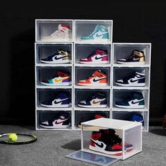 коробка для обуви 1 шт. красная цена и информация | Вешалки и мешки для одежды | kaup24.ee