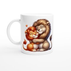 Kruus – lõvi kallistab lõvi hind ja info | Originaalsed tassid | kaup24.ee