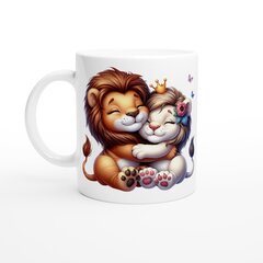 Kruus – lõvi ja lõvi armastavad teineteist hind ja info | Originaalsed tassid | kaup24.ee