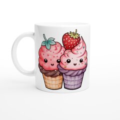 Kruus – vahvlitopsides maasikajäätis hind ja info | Originaalsed tassid | kaup24.ee
