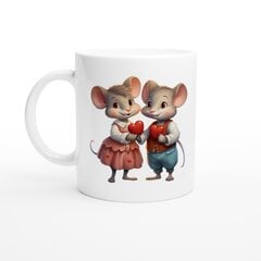 Kruus - kaks hiirt ja kaks südant hind ja info | Originaalsed tassid | kaup24.ee
