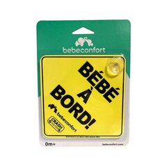 Наклейка на машину Bebe A Bord, желтый цвет цена и информация | Дополнительные принадлежности | kaup24.ee