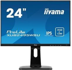 Iiyama XUB2495WSU-B1, 24.1" цена и информация | Iiyama Мониторы, стойки для мониторов | kaup24.ee