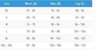 Spordipüksid meestele Joma Capri 3/4, S, must hind ja info | Jalgpalli varustus ja riided | kaup24.ee