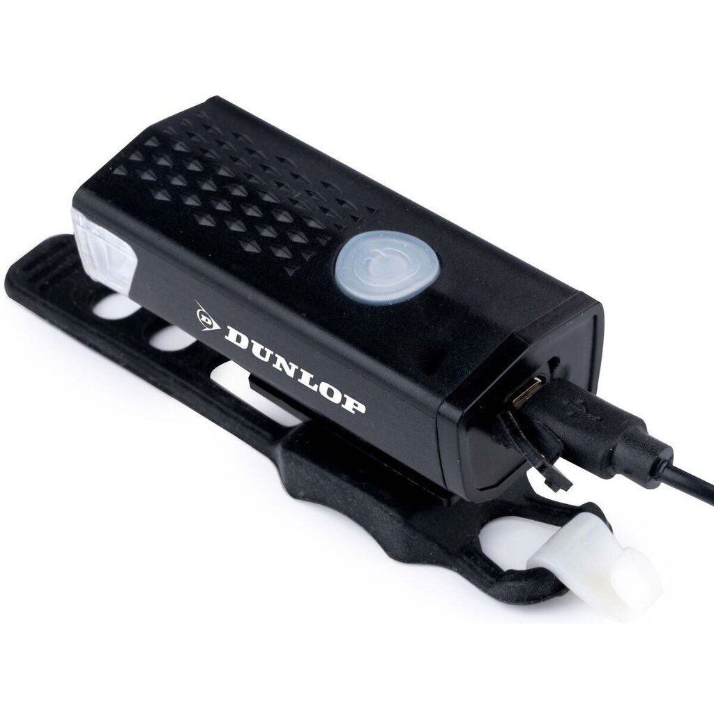 Led jalgratta valguskomplekt ees ja taga Dunlop USB laadimine hind ja info | Jalgratta tuled ja helkurid | kaup24.ee