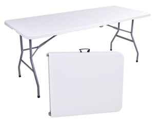 Обеденный стол PARTY WHITE, 180 см цена и информация | Садовые столы и столики | kaup24.ee