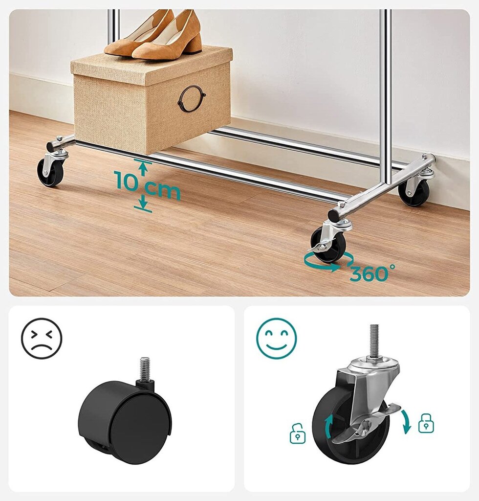Riidestange hind ja info | Riidestanged ja nagid | kaup24.ee