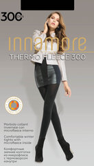 Naiste sukkpüksid Innamore Thermo Fleece 300 DEN, must цена и информация | Kолготки | kaup24.ee