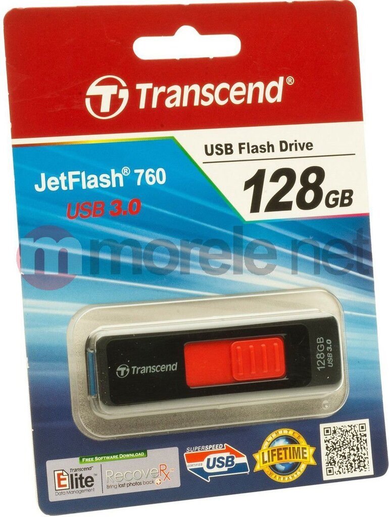 Transcend JetFlash 760 128GB hind ja info | Mälupulgad | kaup24.ee