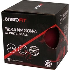 0,5 kg raskuspall, roosa, Enero fit hind ja info | Võimlemispallid | kaup24.ee
