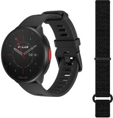 Polar Pacer S-L, must + Hook & Loop kellarihm hind ja info | Nutikellad (smartwatch) | kaup24.ee