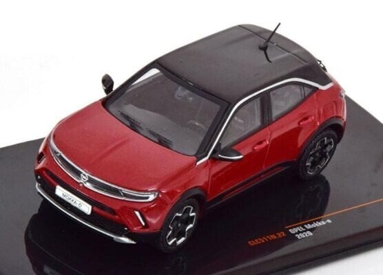 Opel Mokka-e 2020 Dark Red Metallic 1:43 IXO CLC511 цена и информация | Mudelautode kollektsioneerimine | kaup24.ee