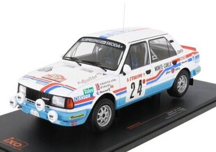 Skoda 130L #24 Rallye Monte Carlo 1987 J.Haugland/P.Vegel 18RMC156 IXO 1:18 hind ja info | Mudelautode kollektsioneerimine | kaup24.ee