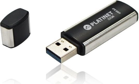 Mälupulk Platinet X-DEPO PMFU332 32GB USB 3.0 välkmälu must hind ja info | Mälupulgad | kaup24.ee