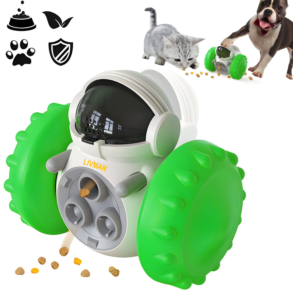 Lemmikloomade interaktiivne mänguasi ja toiduautomaat 2in1 Livman H-43 цена и информация | Mänguasjad koertele | kaup24.ee
