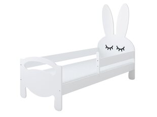 Lastevoodi Bunny madratsiga 80x160 цена и информация | Детские кровати | kaup24.ee