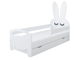 Lastevoodi Bunny madratsiga 80x140 цена и информация | Детские кровати | kaup24.ee