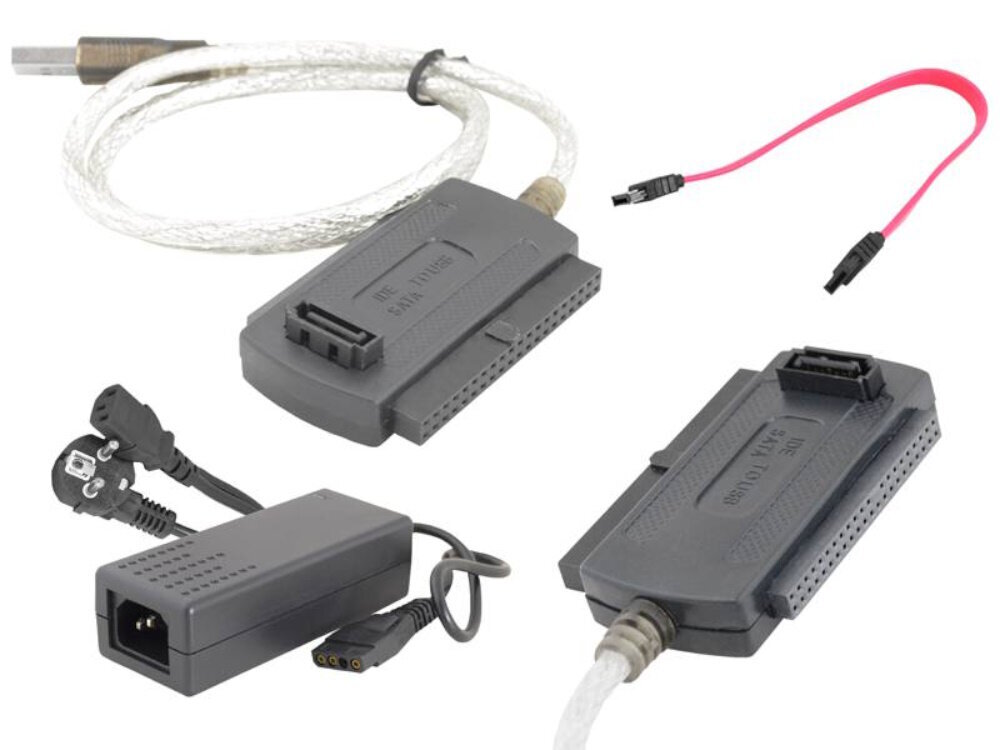 LTC adapter USB IDE ja SATA цена и информация | USB jagajad, adapterid | kaup24.ee