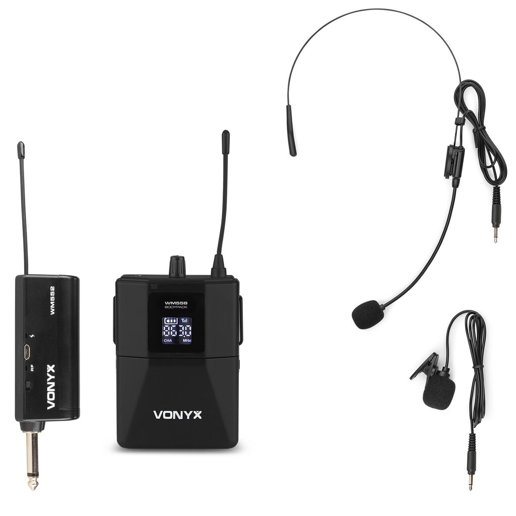 Vonyx WM55B цена и информация | Mikrofonid | kaup24.ee