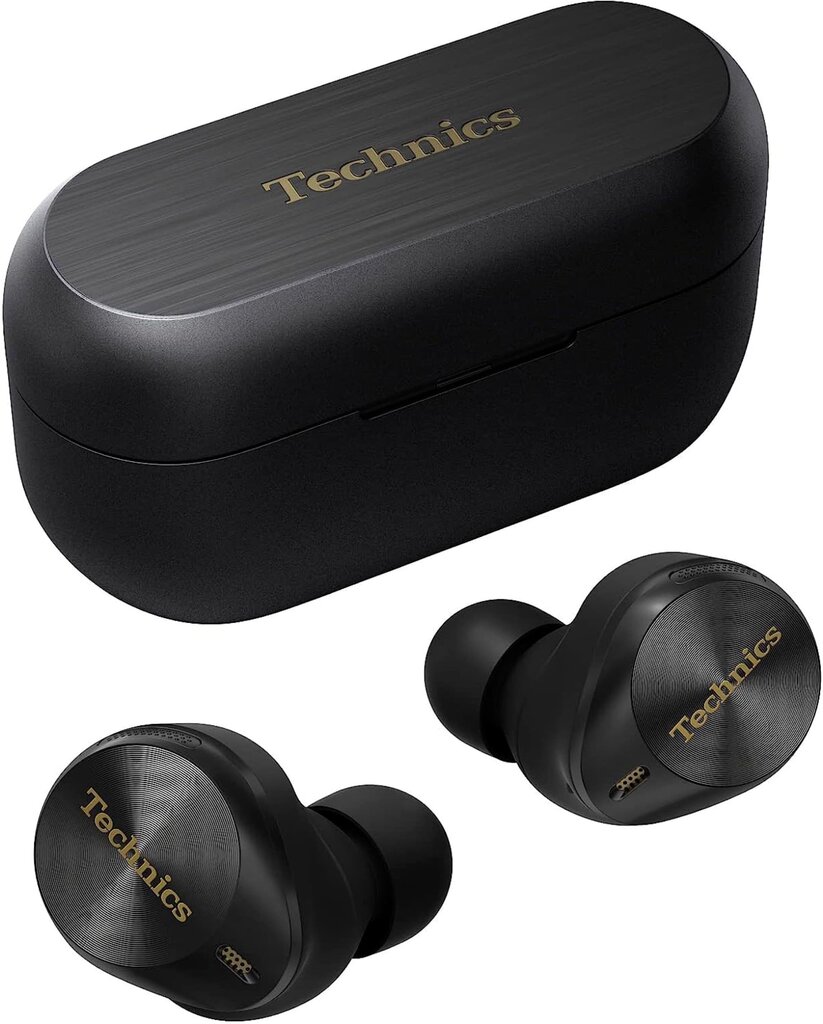 Technics juhtmevabad kõrvaklapid EAH-AZ80E-K, must hind ja info | Kõrvaklapid | kaup24.ee