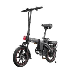 Электровелосипед ДЮ А5, 14", черный, 350Вт, 7,5Ач цена и информация | Электровелосипеды | kaup24.ee