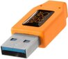 Tether Tools kaabel USB - USB-C 4,6m, oranž hind ja info | Mobiiltelefonide kaablid | kaup24.ee