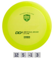 Discgolfi ketas Distance Driver C-Line DD3, roheline цена и информация | Диск-гольф | kaup24.ee