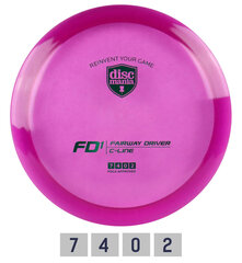 Discgolf DISCMANIA Fairway Driver C-LINE FD1 Purple 7/4/0/2 цена и информация | Диск-гольф | kaup24.ee