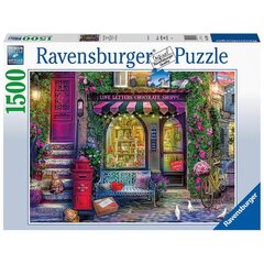 Пазл Ravensburger с изображением шоколадной лавки, 1500 деталей цена и информация | Пазлы | kaup24.ee