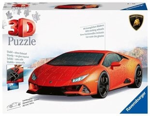 Пазл Ravensburger 3D Lamborghini Huracan цена и информация | Пазлы | kaup24.ee