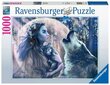 Pusle Ravensburger huntide valvur, 1000 tk hind ja info | Pusled | kaup24.ee