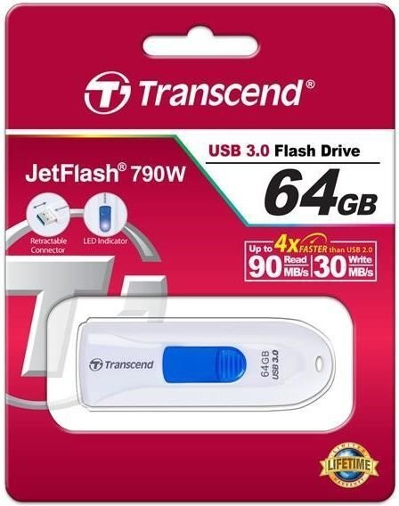 Transcend TS64GJF790W hind ja info | Mälupulgad | kaup24.ee