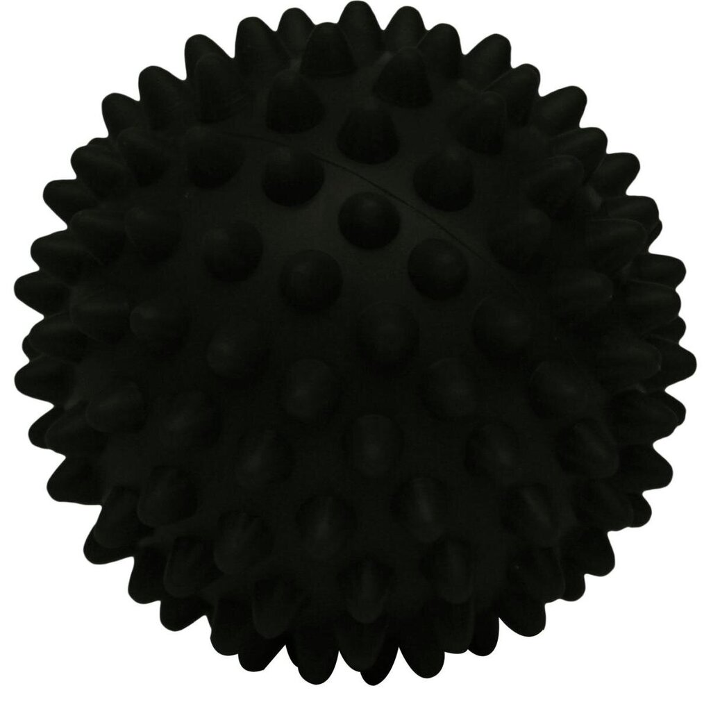 Massaažipall, 7 cm, must, kõva hind ja info | Massaažikaubad | kaup24.ee