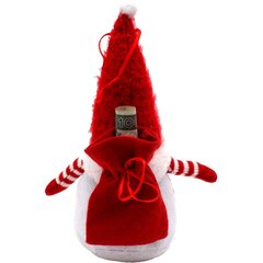 Päkapikk kingikotiga, 25 cm, valge hind ja info | Jõulukaunistused | kaup24.ee
