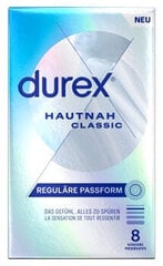 Kondoomid Durex Hautnah Classic, 8 tk цена и информация | Презервативы | kaup24.ee