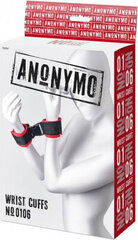 Käerauad Toyfa Anonymo, must/punane hind ja info | BDSM ja fetish | kaup24.ee